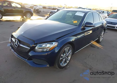 2017 Mercedes-Benz C 300 из США, поврежденный, VIN 55SWF4JB7HU224345